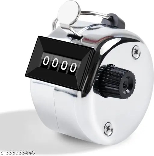 Gadget Deals- jaap Counter - Metal Hand - Tally Counter -with 4 Digit Display- Clicker Counter | Jaap mala Counter | mala jaap Counter | Tasbeeh Misbaha Counter - for naam jaap