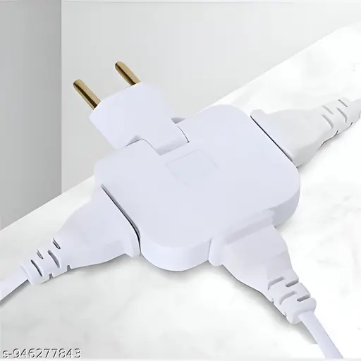 Adapter 180° Rotatable Wireless Mini Slim Outlet Multi-Foldable EU/US Converter 2-Pin Rotate Plug | Foldable 3 Plug Socket | Ultra-Thin Space-Saving Wall Adapter Smart &amp;amp; Sleek Design