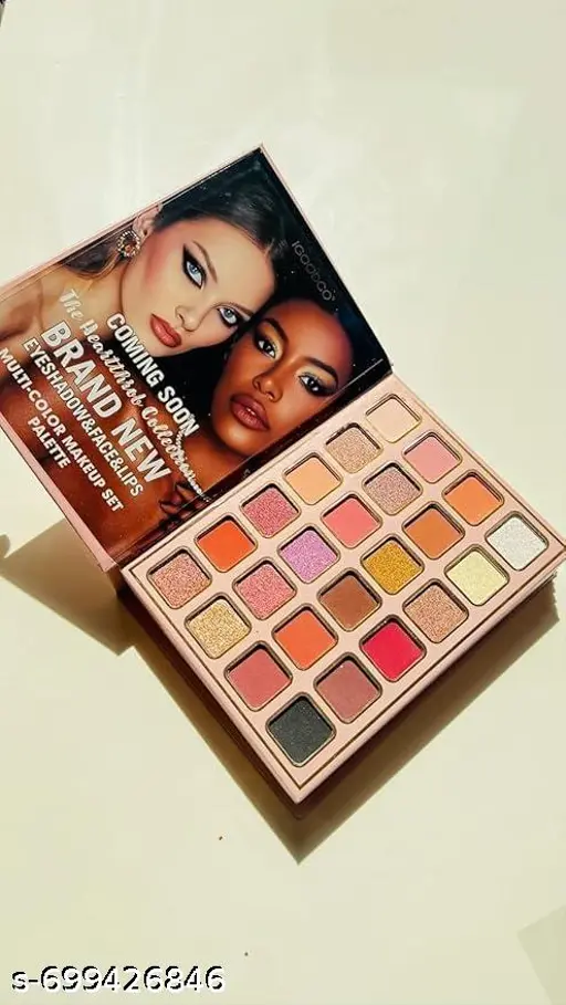 5in1 Book-Style Foldable Makeup Palette Set | Portable &amp;amp;amp;amp; Long-Lasting | Contour Blush Highlight Eyeshadow, Suitable for Multiple Skin Tones &amp;amp;amp;amp; Makeup Looks All In One MakeupBook (Fashion)