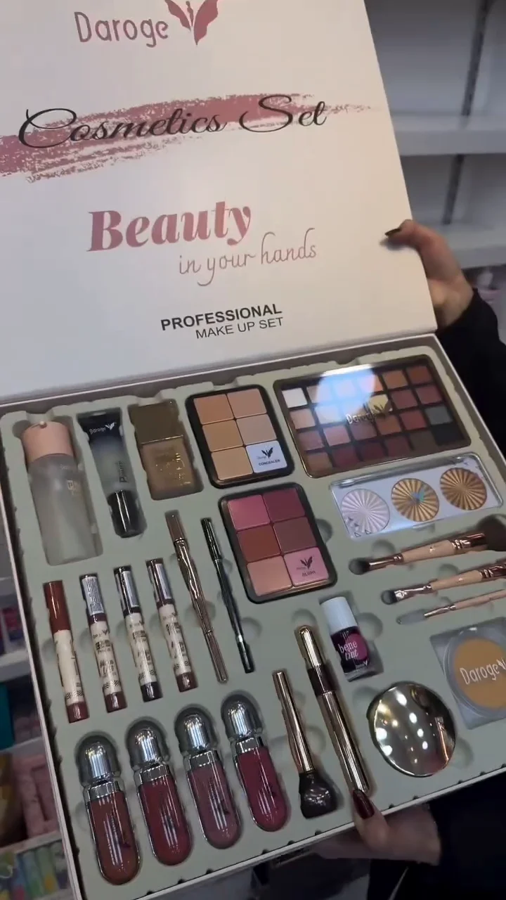 Daroge Professional Make Up Set 21 In 1 | Complete Full Face Makeup Kit