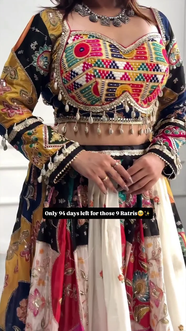 Women&amp;amp;#039;s Multi Color Desigenr Navratri Chaniya Choli Set