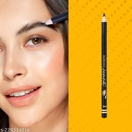 Glam21 Waterproof Eyebrow Pencil with Brush | Smudge Proof Eyebrow Definer Pencil