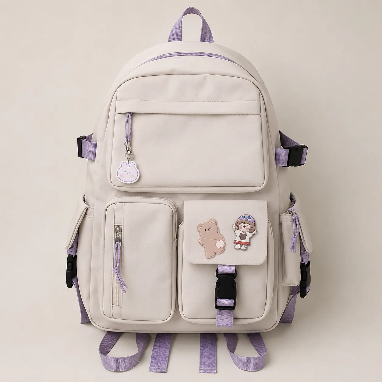 Cute Teddy School Backpack