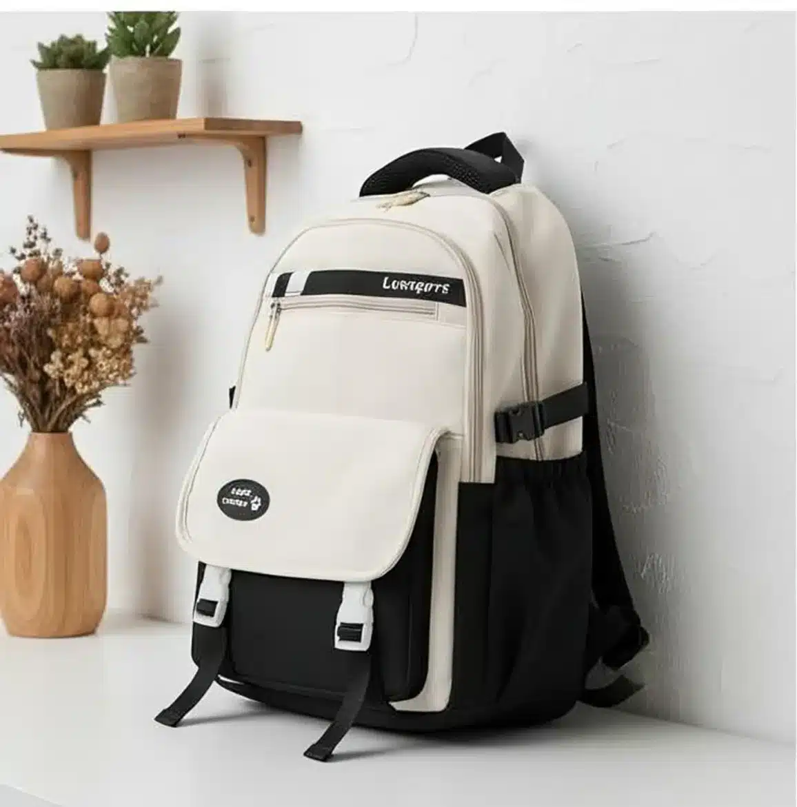 Large Capacity Flap Pocket Backpack